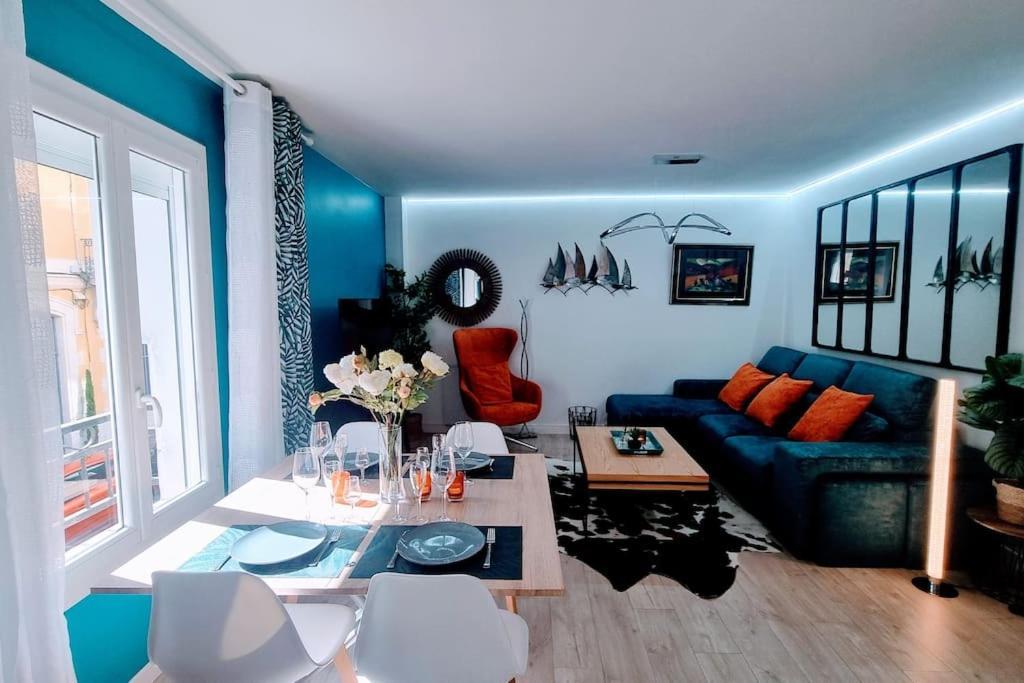 דירות Sète Le Clavel Superbe Deco, Centre Historique, Climatise, Parking A Proximite מראה חיצוני תמונה