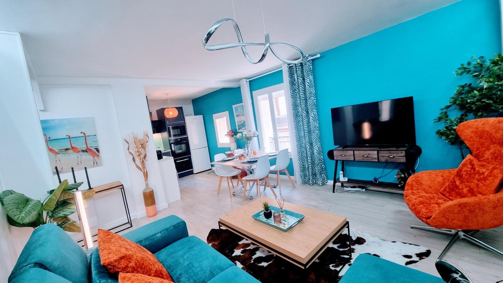 דירות Sète Le Clavel Superbe Deco, Centre Historique, Climatise, Parking A Proximite מראה חיצוני תמונה
